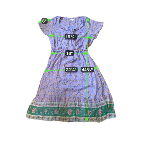 LC LAUREN CONRAD FLORAL MIDI DRESS Size XXL - Picture 7 of 7